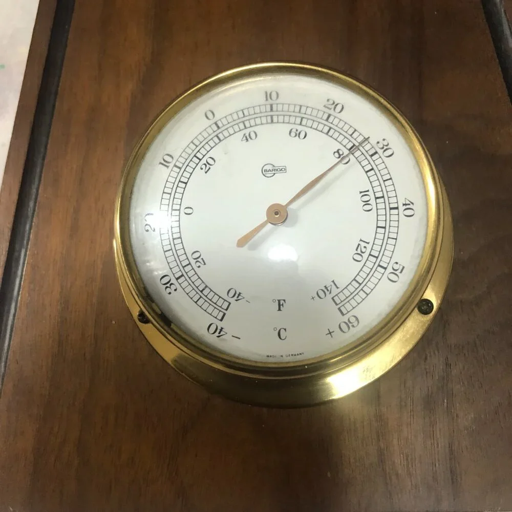 Vintage Barigo Weather Station Thermometer- Utz - Made in Germany Very Nice B9 - Picture 6 of 8